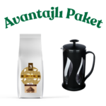 T-COF French Press 500 ml + Nominal Coffee Gold Blend Filtre Kahve 500 gr
